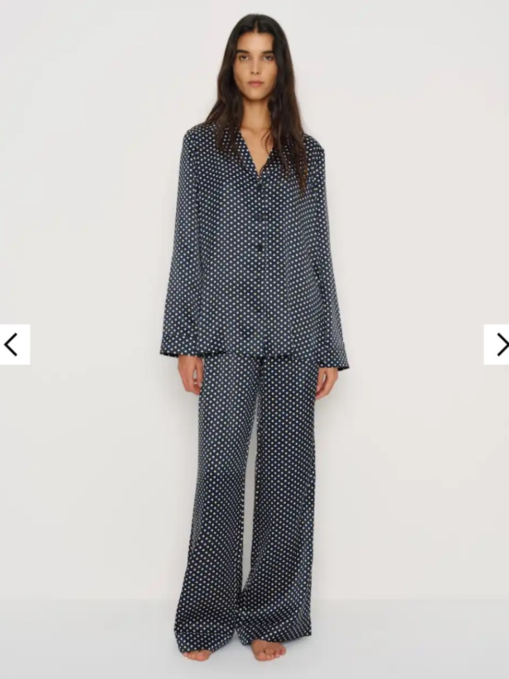 Reformation Ella Silk Pajama XS